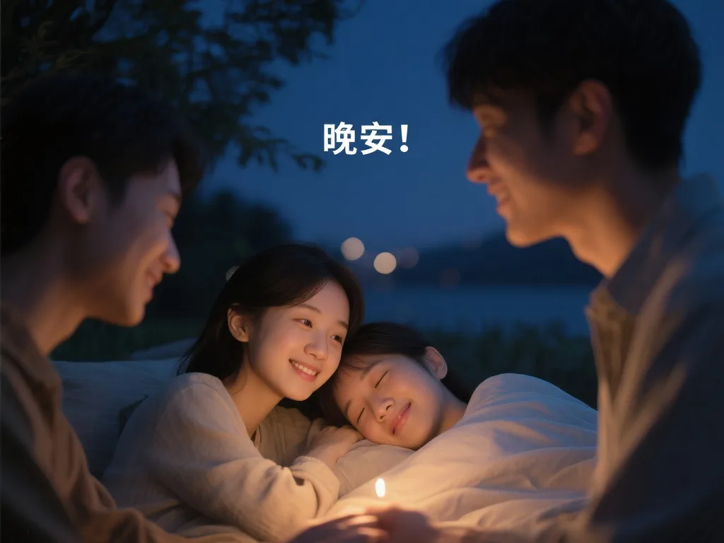 台上绽放光